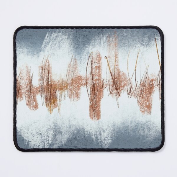Item preview, "Infinite Possibility Waves" - Blue Orange Abstract Contemporary designed and sold by pngrktes-art.