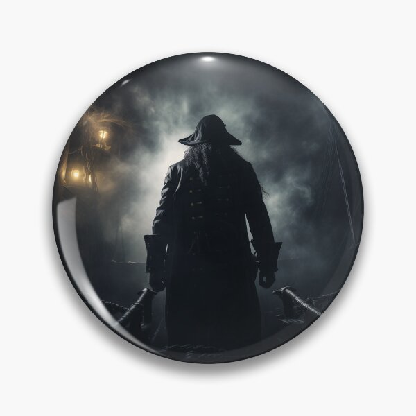 Item preview, Ghostly Pirate Art designed and sold by Piratepuns.