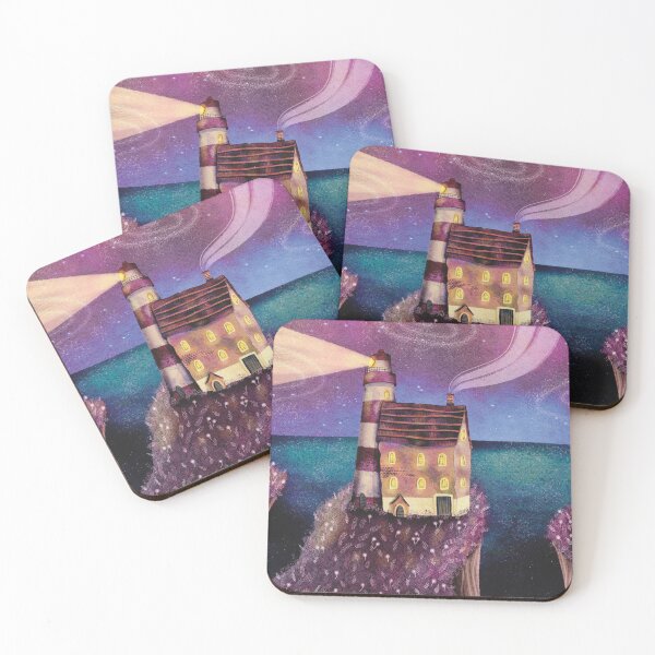 Item preview, Night Lighthouse designed and sold by Marta Pilosio Illustration.