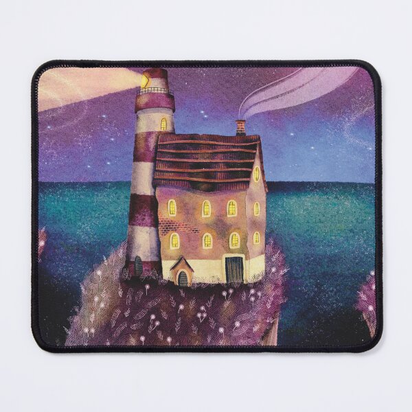 Item preview, Night Lighthouse designed and sold by Marta Pilosio Illustration.