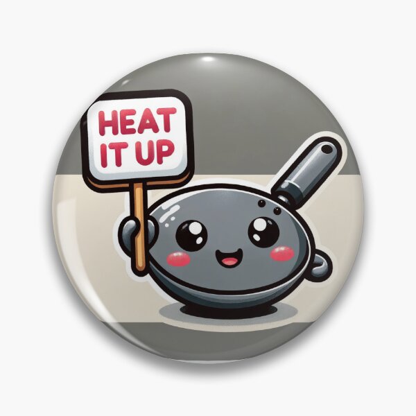 Item preview, Cute Wok Says 'Heat it Up' designed and sold by Mugs and Shirts.