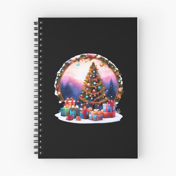Item preview, Decorated Christmas Tree, Amazing Winter Atmosphere Sunset designed and sold by Aquillashop.