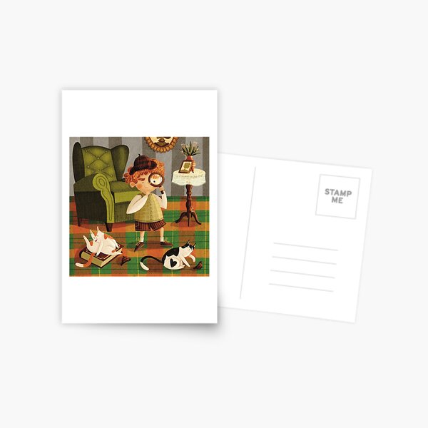 Little Detective Postcard