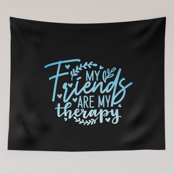 Item preview, Friends Are My Therapy: Beachside Bonding designed and sold by Sun Sand & Sea Art.