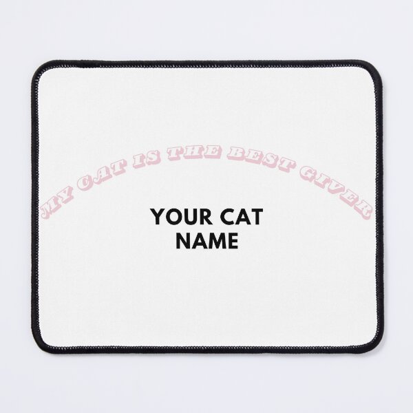 Item preview, My Cat Is The Best Giver Funny Cat White T-Shirts your cat name  designed and sold by Deadliness45.