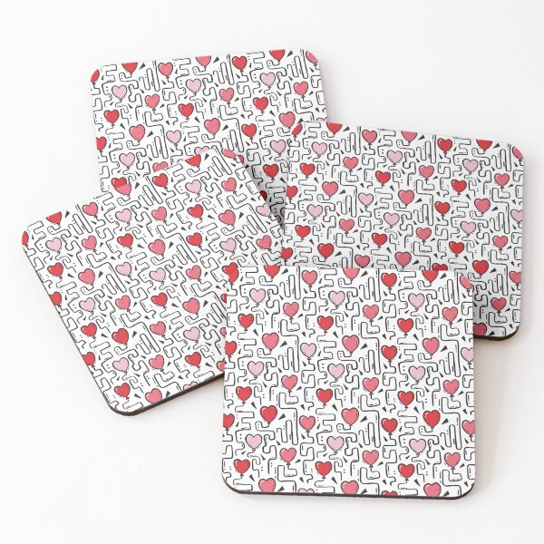 Item preview, Love Maze - Heart Balloon Pattern designed and sold by JBeasleyDesigns.