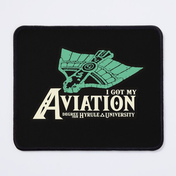 Item preview, I got my Aviation degree with white text. designed and sold by Acorn-Studio.