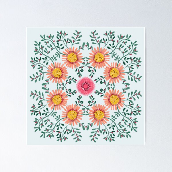 Item preview, patterns flower water color designed and sold by sup-poon.