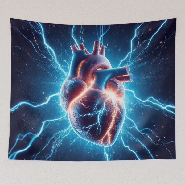 Item preview, Electric Anatomical Heart designed and sold by Solarskymedia.