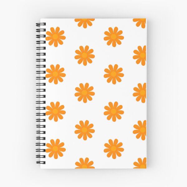 Item preview, Orange Flower Pattern designed and sold by AyushiCreations.