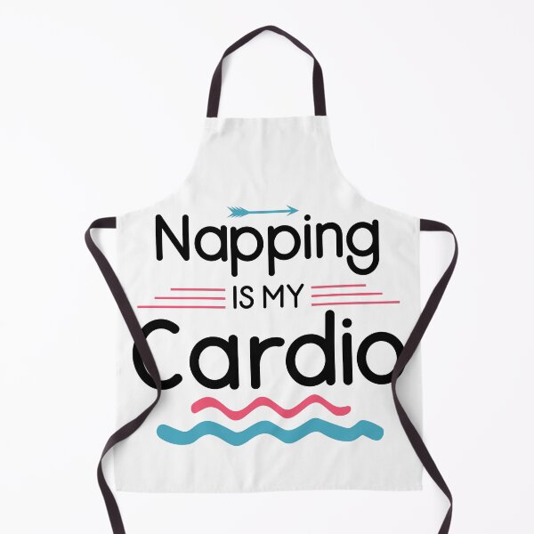 Item preview, Napping Is My Cardio - Funny Lazy Fitness (Dark Design) designed and sold by Spiprinto.
