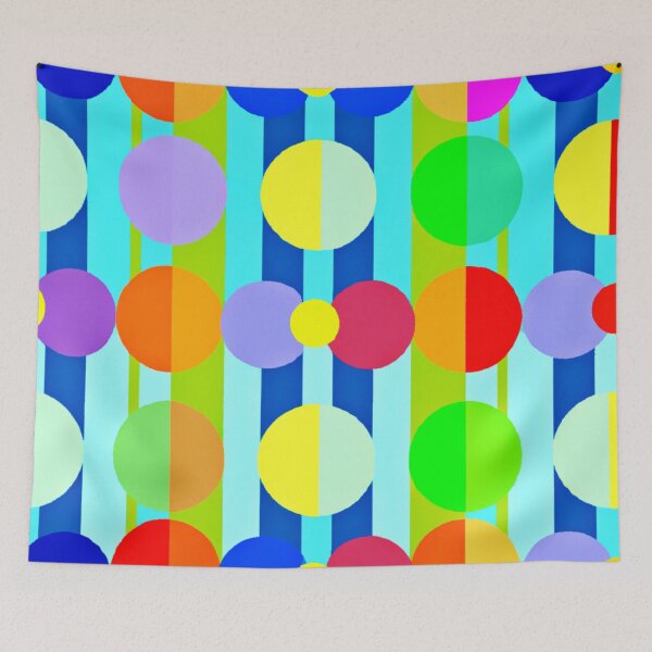 Item preview, Colorful Chromatic Harmony Pattern designed and sold by Health And Fitness Posts e-Store.