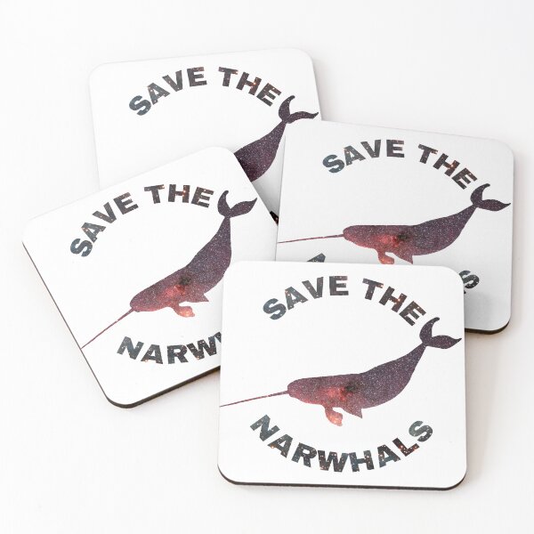 Item preview, Save The Narwhals designed and sold by kuremureDesign.