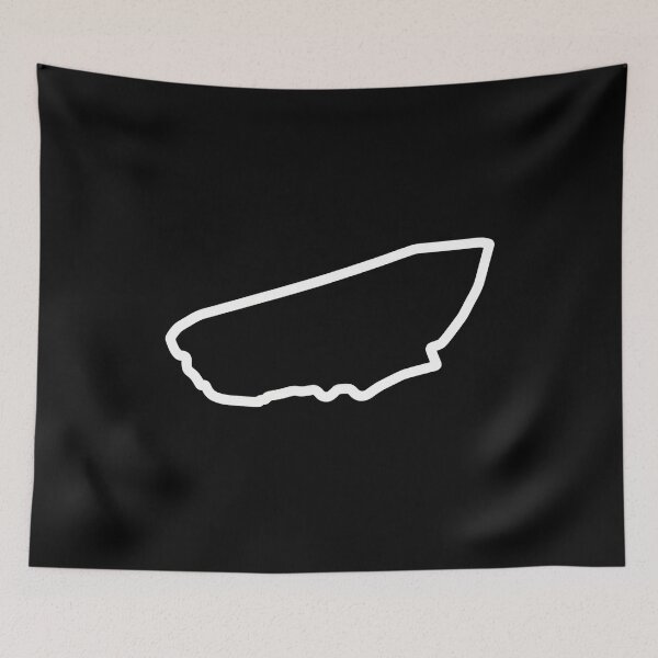 Item preview, Le Mans Track Outline designed and sold by Apollo Crate Company.