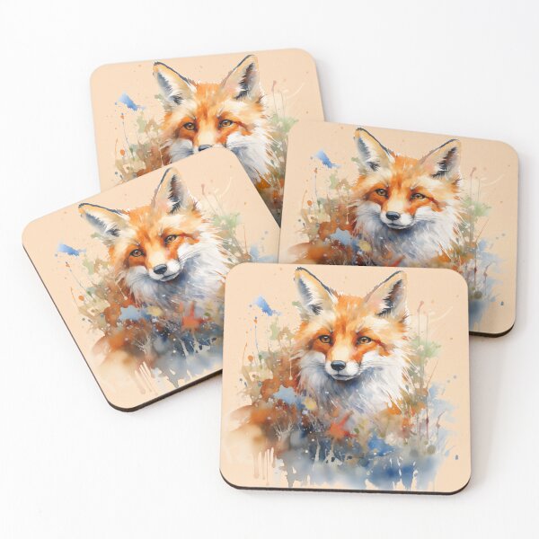 Item preview, Watercolor Fox designed and sold by Paninato.