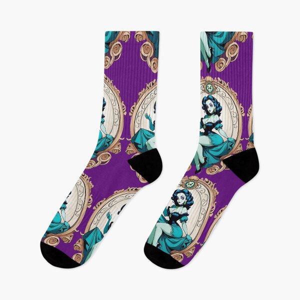 Item preview, Haunted Leota pinup art designed and sold by GhostMachine13.