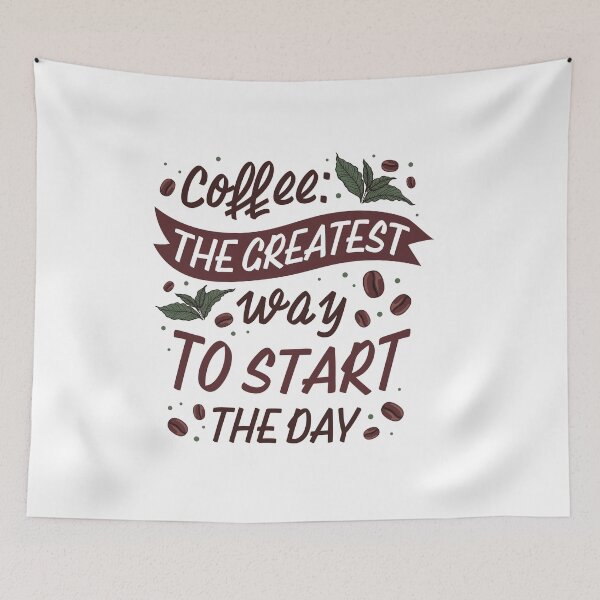 Item preview, Coffee The Greatest Way To Start The Day, Coffee Love designed and sold by GulQari.