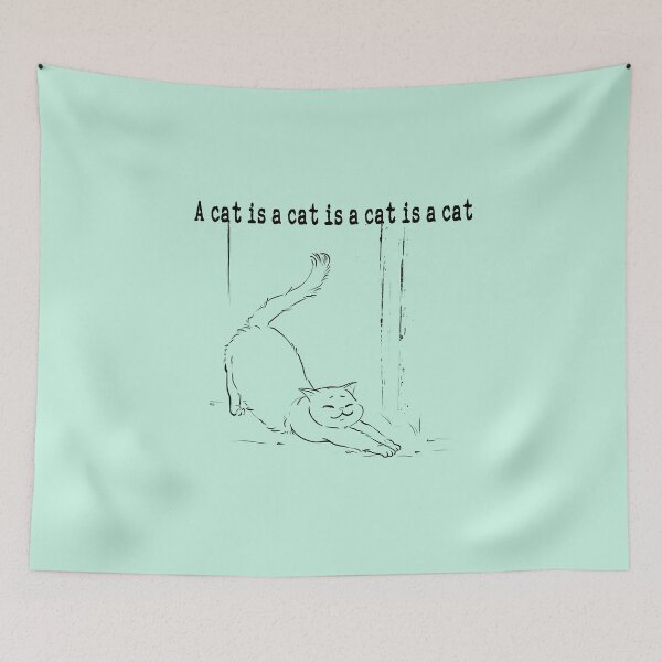 Item preview, A cat is a cat is a cat is a cat designed and sold by Blacklinesw9.