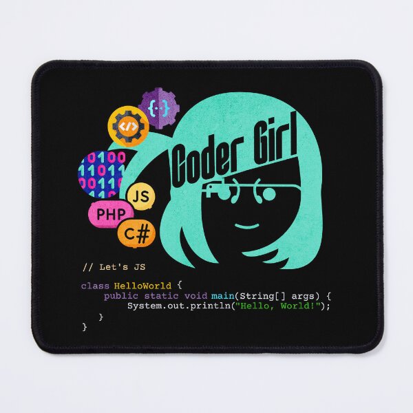 Item preview, Coder Girl designed and sold by VolpePixelArts.