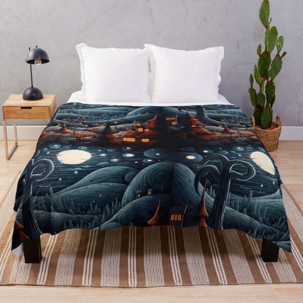 Item preview, Halloween - Christmas Inspired Landscape designed and sold by Dlash.