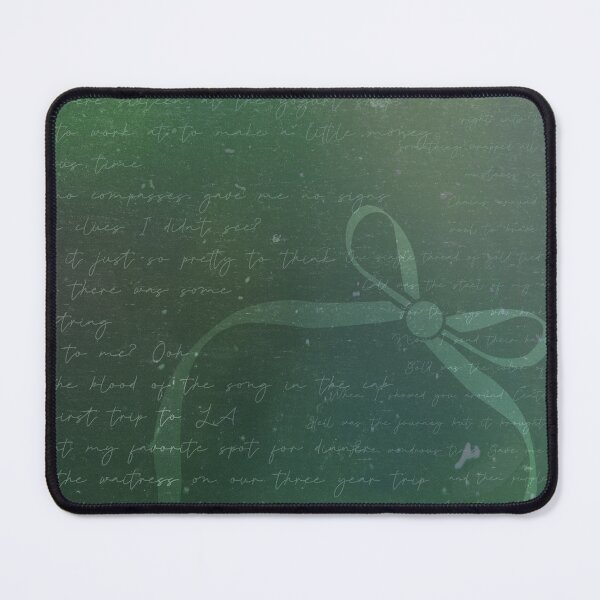 Item preview, Invisible String Lyric Poster designed and sold by jtbaum.
