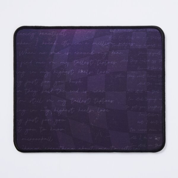 Item preview, Mirrorball Lyric Poster designed and sold by jtbaum.