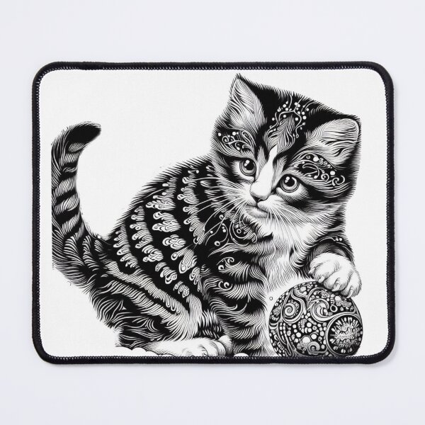 Item preview, Playful Christmas Kitty 4: A Festive Charm designed and sold by PatyCreations.