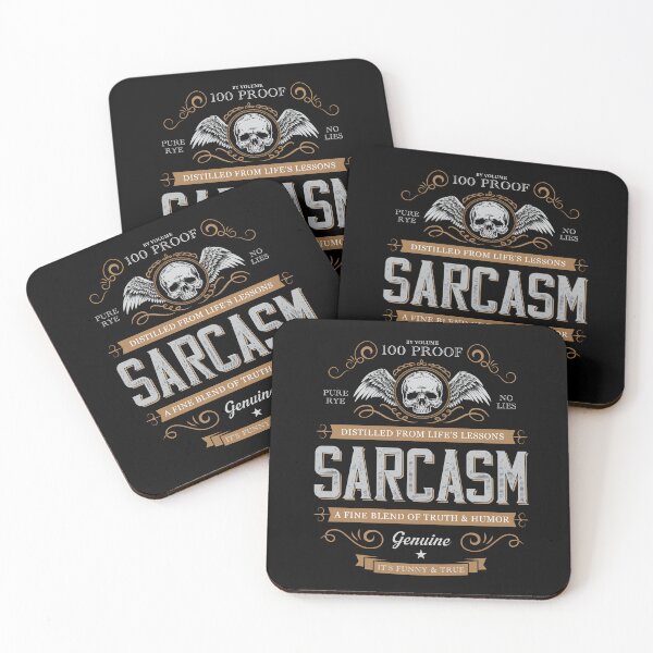 Item preview, 100 PROOF - PURE RYE SARCASM designed and sold by SlappyWares.