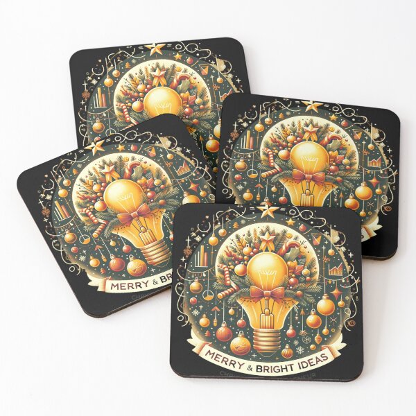 Item preview, Merry & Bright Ideas - Christmas Entrepreneur designed and sold by EmprendeHoy.