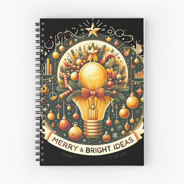 Item preview, Merry & Bright Ideas - Christmas Entrepreneur designed and sold by EmprendeHoy.