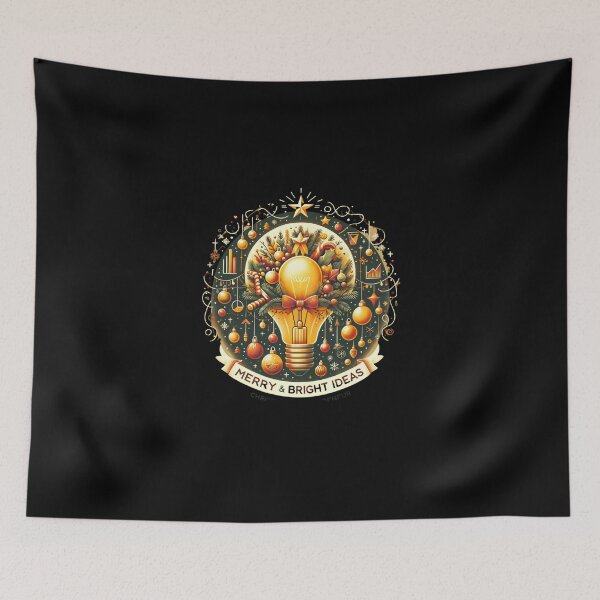 Item preview, Merry & Bright Ideas - Christmas Entrepreneur designed and sold by EmprendeHoy.