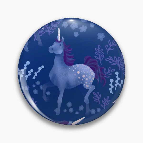 Item preview, Dark Blue Unicorns designed and sold by ArtfulFreddy.