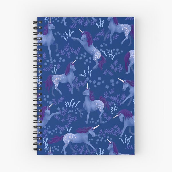 Item preview, Dark Blue Unicorns designed and sold by ArtfulFreddy.
