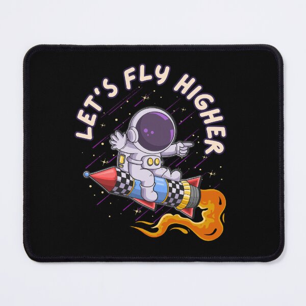 Item preview, Cute Astronaut Flying Rocket designed and sold by AquaCreative.