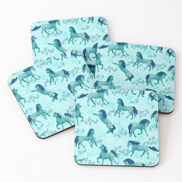 Item preview, Teal Unicorns designed and sold by ArtfulFreddy.
