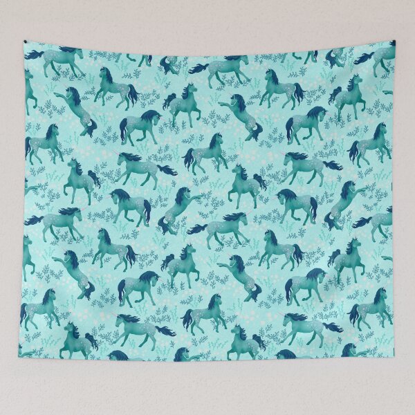 Item preview, Teal Unicorns designed and sold by ArtfulFreddy.