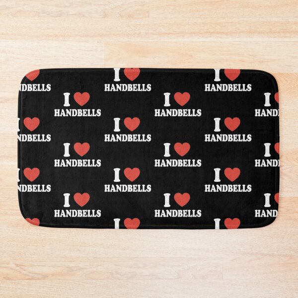 Item preview, I Heart Handbells For Handbell Lovers Distressed designed and sold by SubtleSplit.