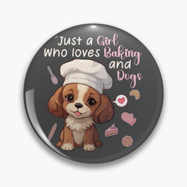 Item preview, Just a girl who loves baking and dogs | Cocker Spaniel Baker designed and sold by Mini Pandas.