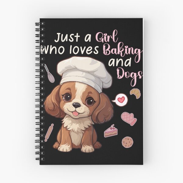 Item preview, Just a girl who loves baking and dogs | Cocker Spaniel Baker designed and sold by Mini Pandas.