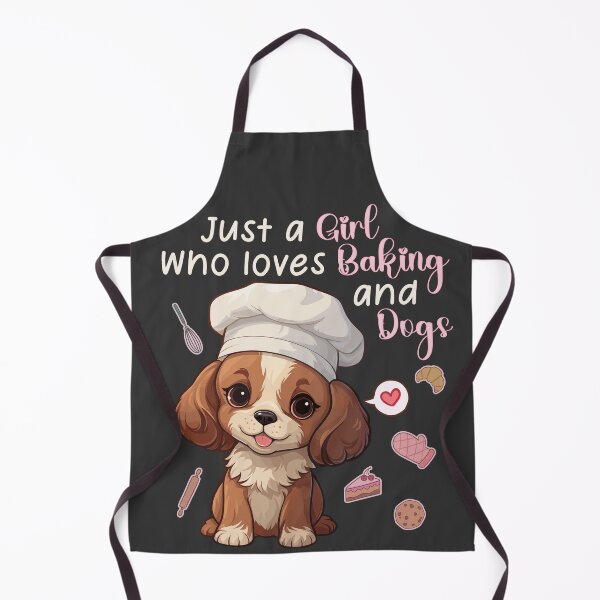 Item preview, Just a girl who loves baking and dogs | Cocker Spaniel Baker designed and sold by Mini Pandas.