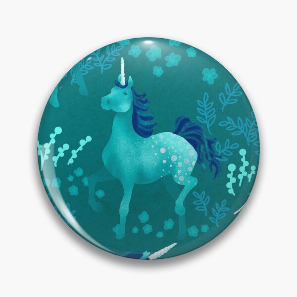 Item preview, Dark Teal Unicorns designed and sold by ArtfulFreddy.