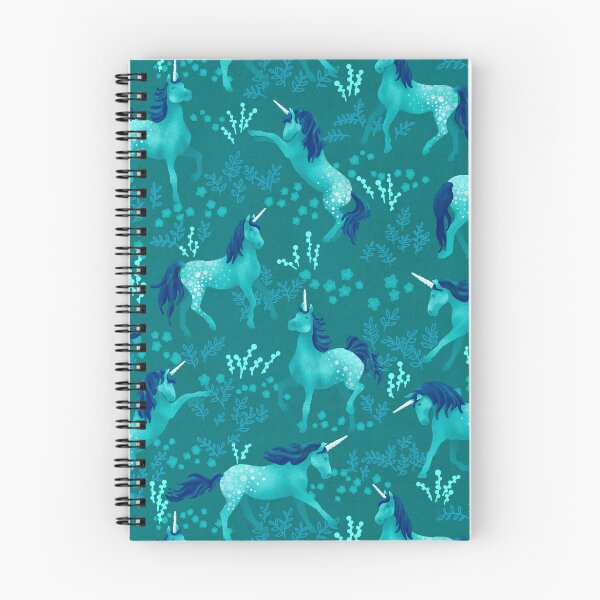 Item preview, Dark Teal Unicorns designed and sold by ArtfulFreddy.