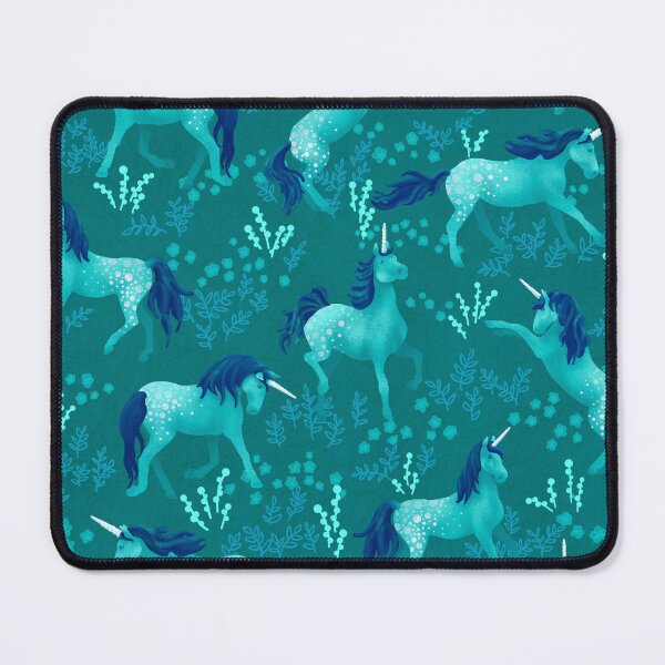 Item preview, Dark Teal Unicorns designed and sold by ArtfulFreddy.