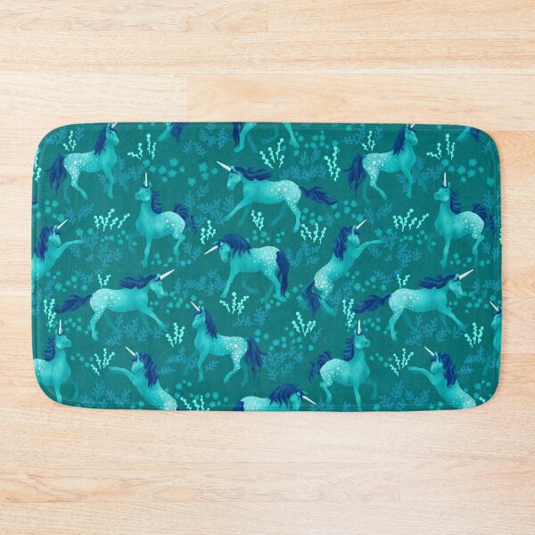 Item preview, Dark Teal Unicorns designed and sold by ArtfulFreddy.