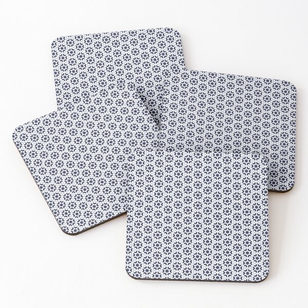 Item preview, Harmonizing Navy - Seamless Geometry designed and sold by Looming Lines.