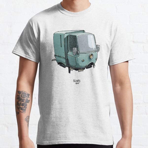 Flying car retro series - Motoretto Basic Classic T-Shirt