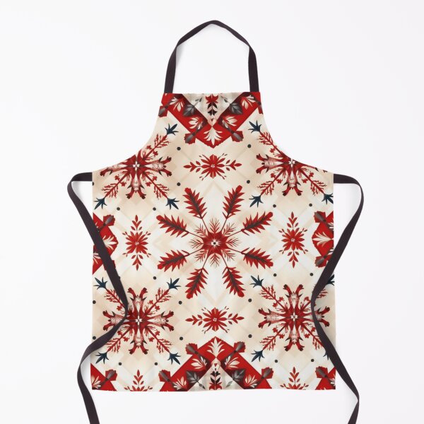 Item preview, Black and Red Snowflake Graphic Design designed and sold by AgathaZolastore.