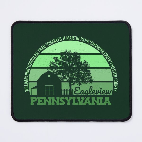 Item preview, Eagleview Pennsylvania Sunset Retro Vintage Local Pride Logo designed and sold by CRHPOD20.