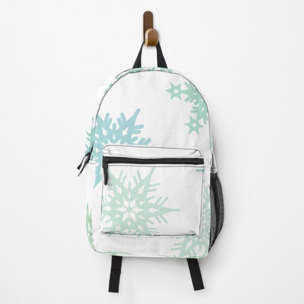 Item preview, Minimalist snowflakes, blue and mint colors, winter stickers. designed and sold by My-fake-places.