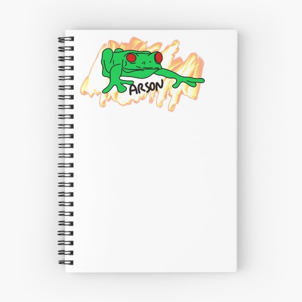 Item preview, Arson frog designed and sold by Hunnybeaa.